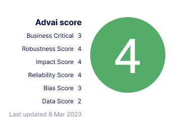 Advai Score